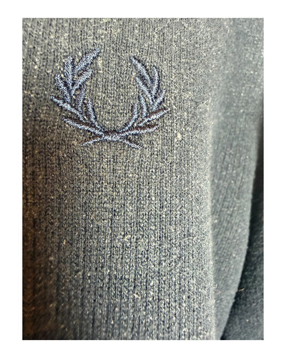 Fred Perry Pullover marineblau Größe XL
