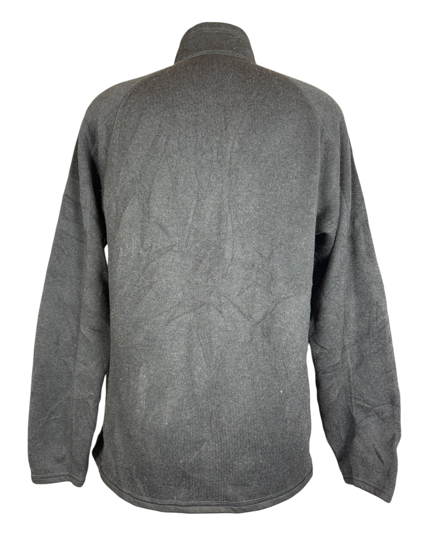 Patagonia Fleece Half Zip Pullover schwarz Größe M