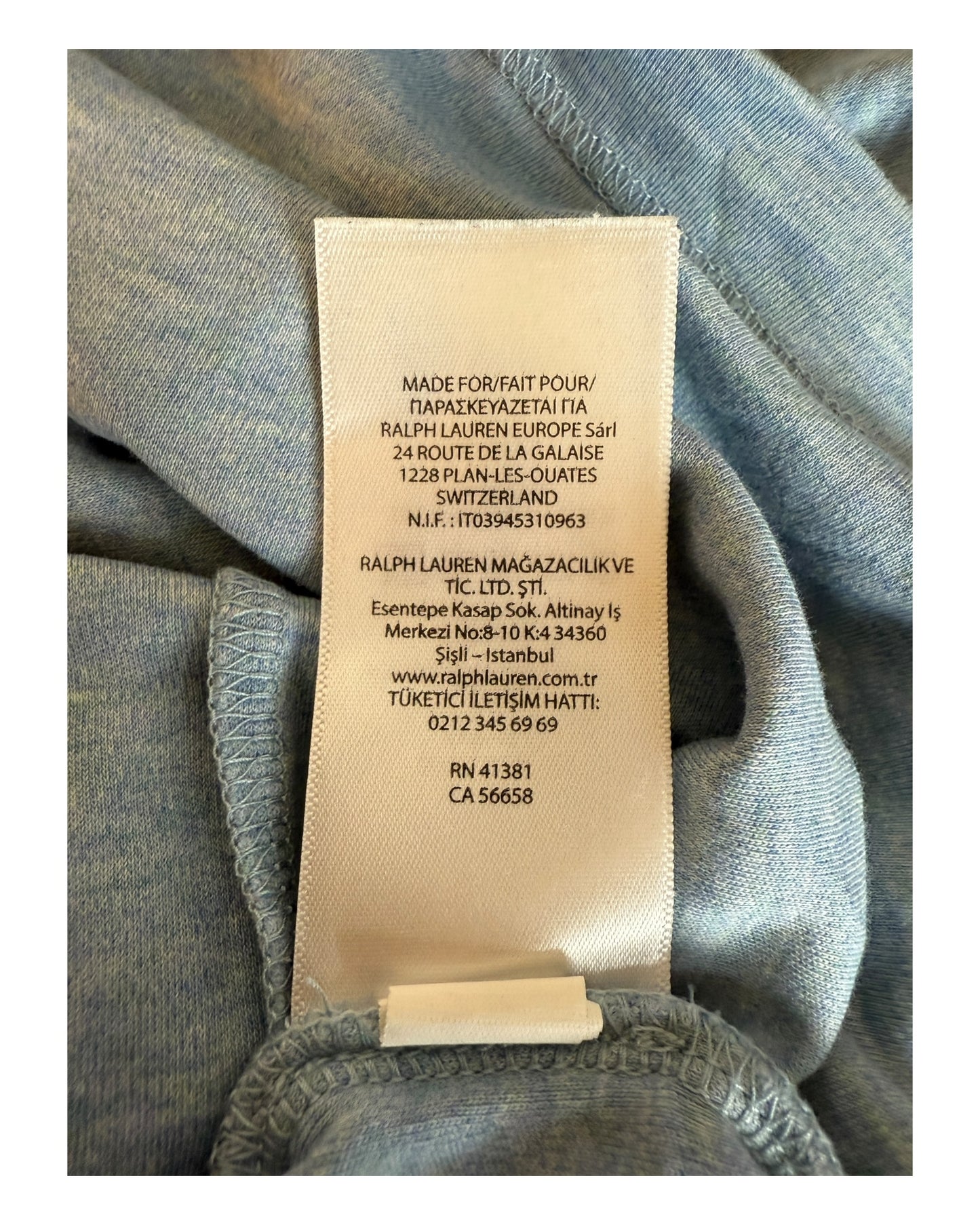 Polo Ralph Lauren Poloshirt hellblau Größe L