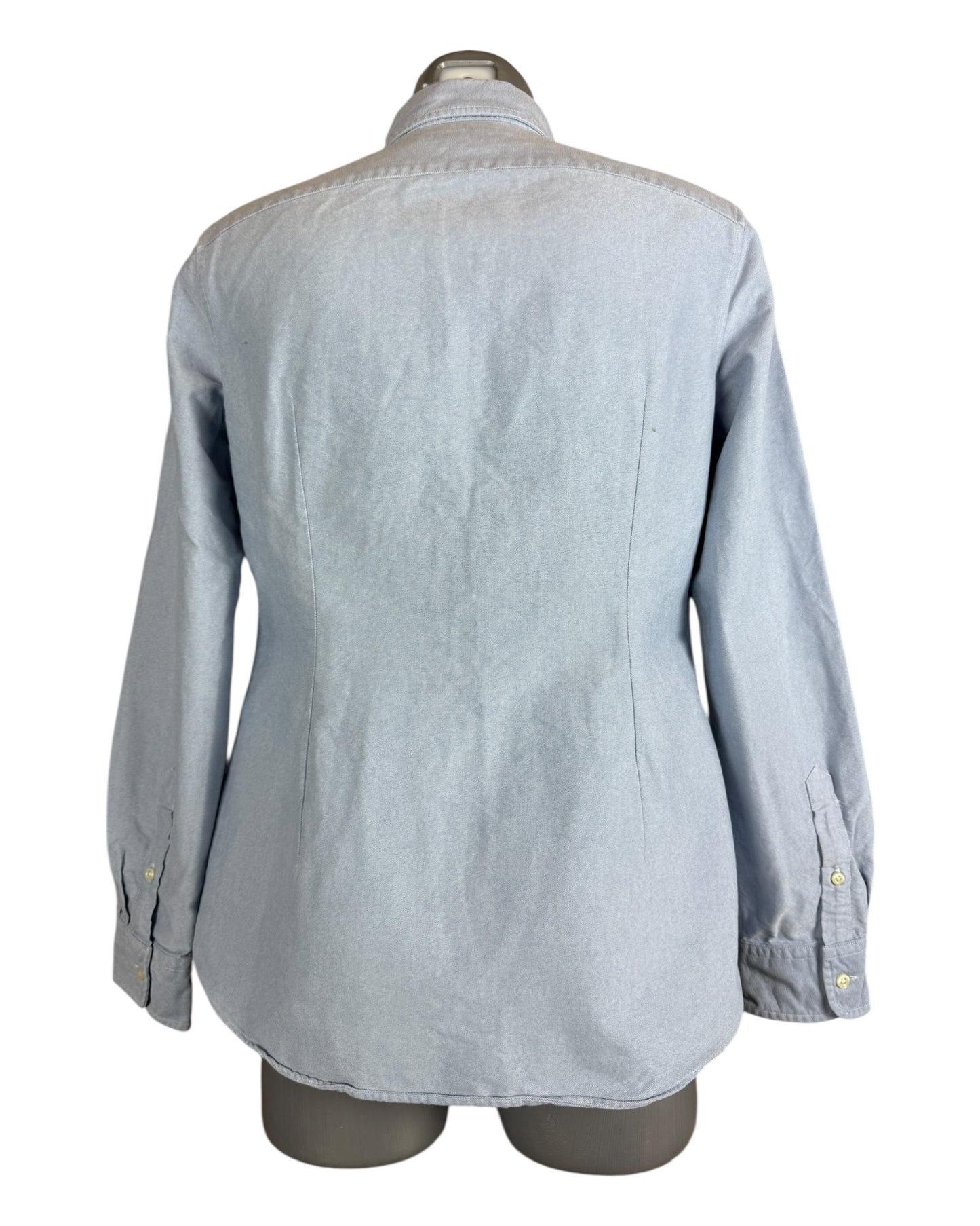 Polo Ralph Lauren Oxford Bluse hellblau Größe L