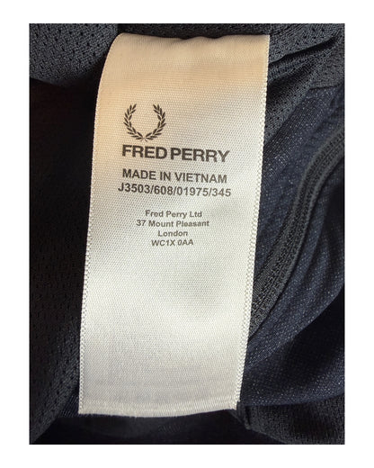 Fred Perry Bomberjacke marineblau Größe XL