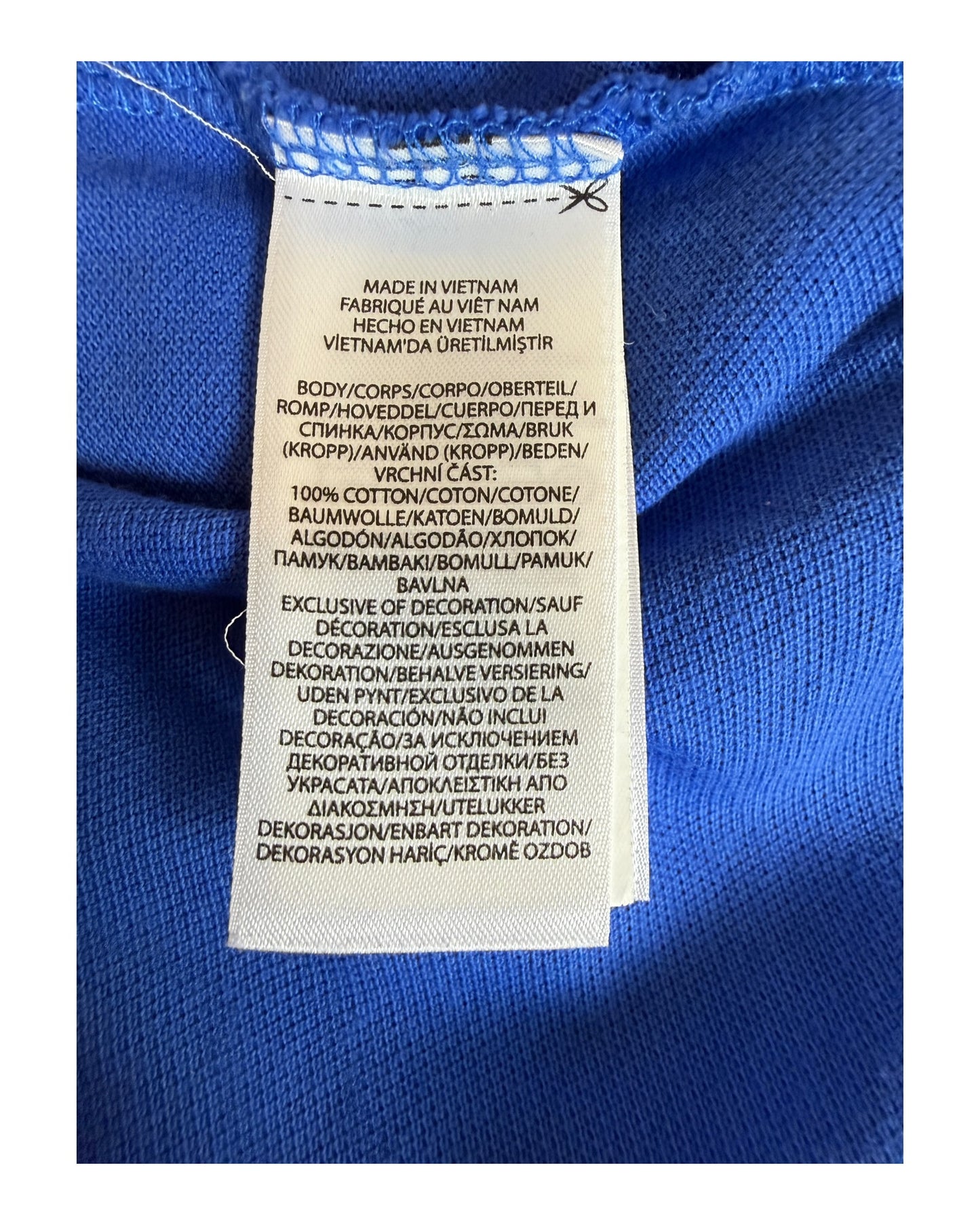 Polo Ralph Lauren Poloshirt blau Größe M