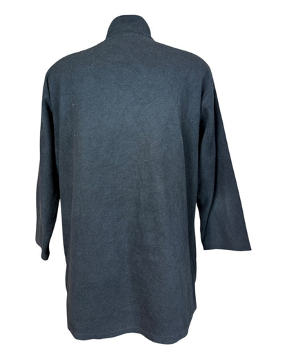 Patagonia Fleece Half Zip Pullover schwarz Größe XL