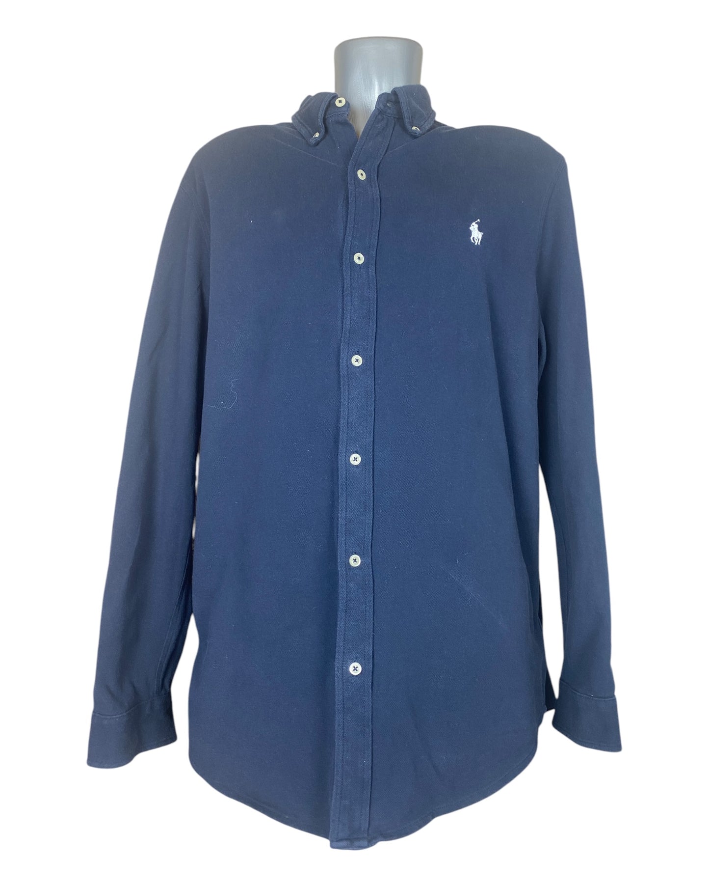 Polo Ralph Lauren Hemd marineblau Größe L