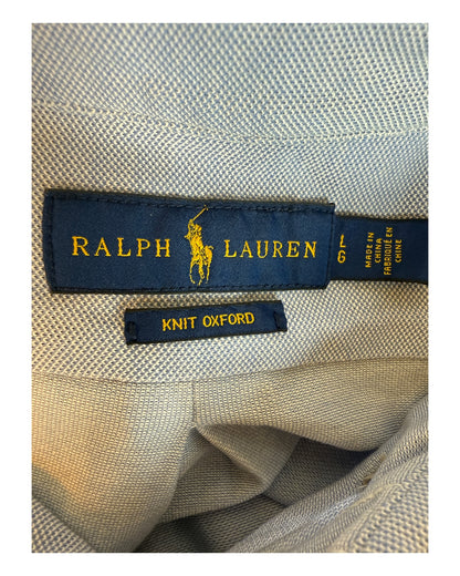 Polo Ralph Lauren Knit Oxfordhemd hellblau Größe L