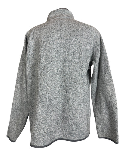 Patagonia Fleece Half Zip Pullover grau Größe XL