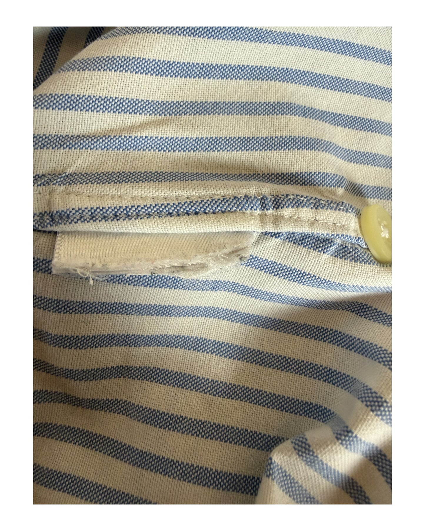 Polo Ralph Lauren Oxford Bluse hellblau weiß gestreift Größe M