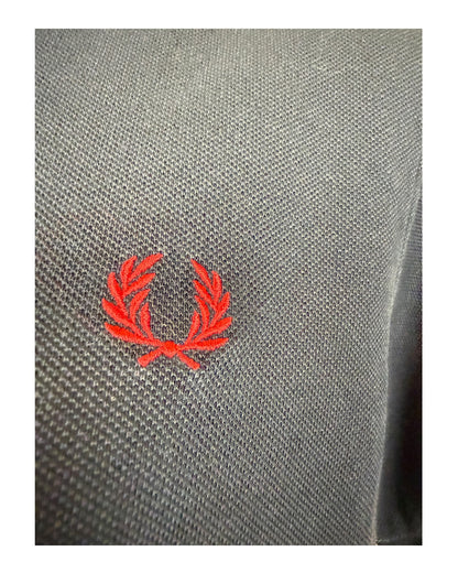 Fred Perry Poloshirt schwarz Größe M