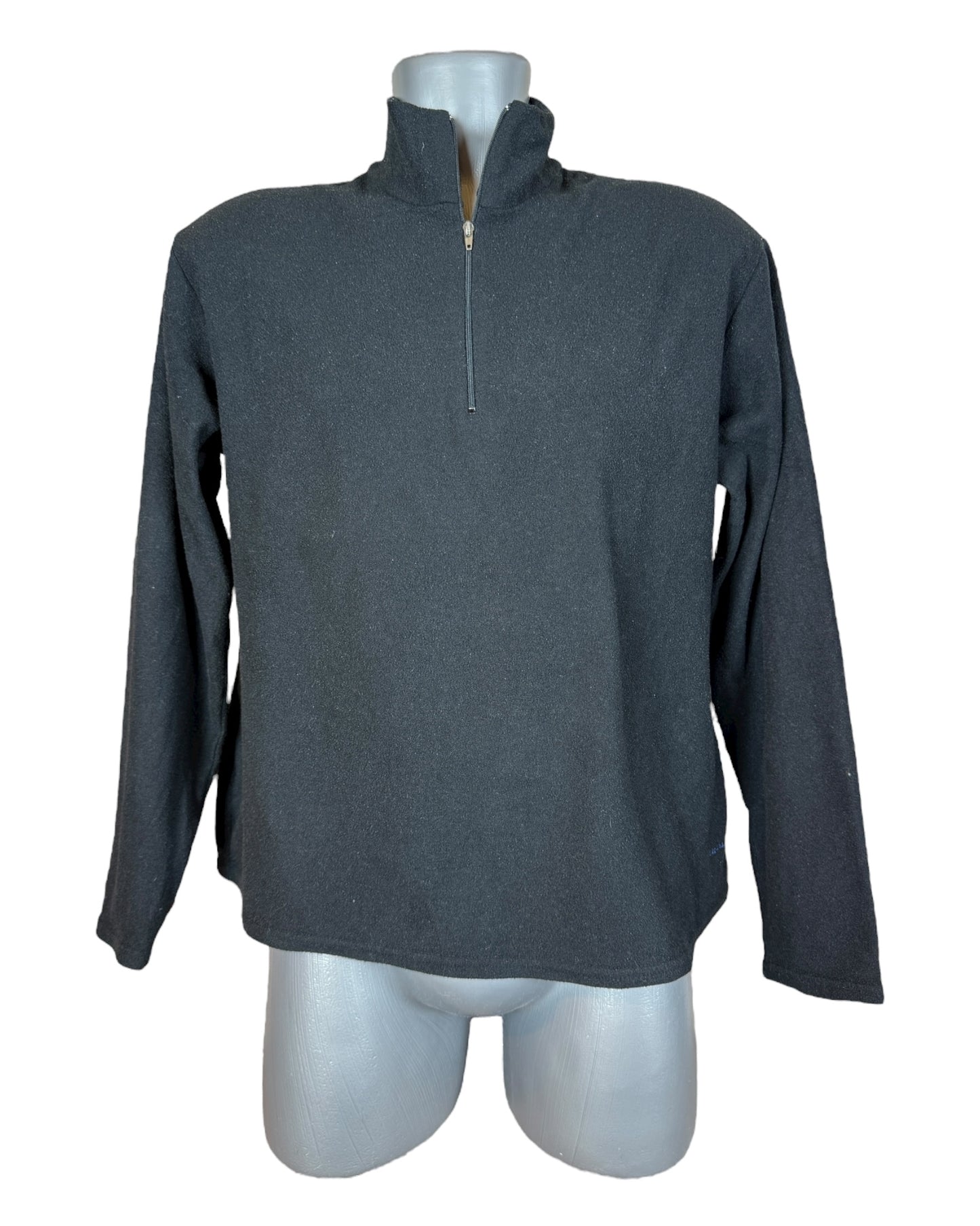 Patagonia Fleece Half Zip Pullover schwarz Größe L