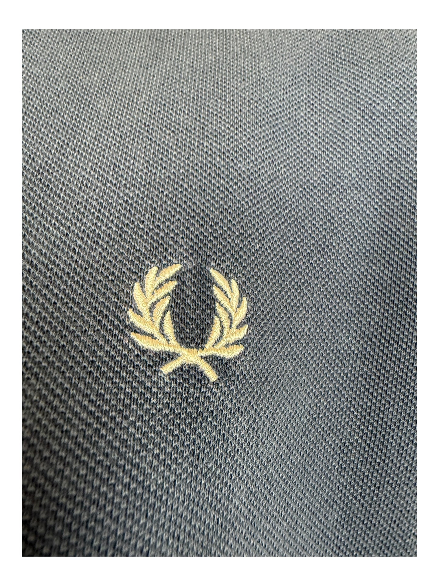 Fred Perry Poloshirt blau Größe L