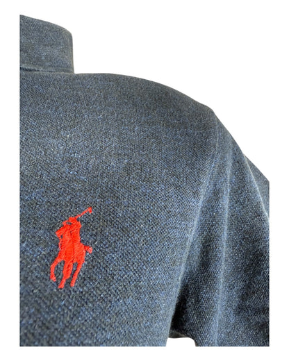Polo Ralph Lauren Poloshirt marineblau meliert Größe M