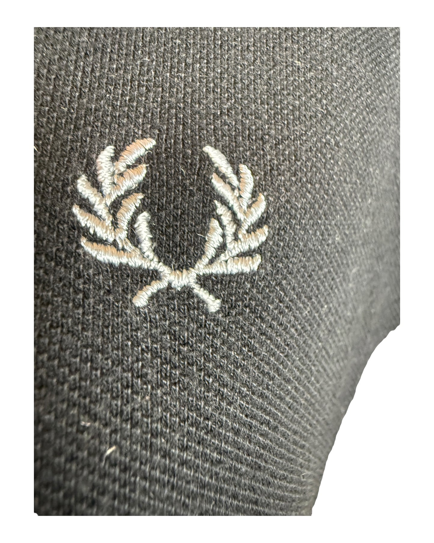 Fred Perry Poloshirt schwarz Größe M