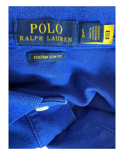 Polo Ralph Lauren Poloshirt blau Größe L
