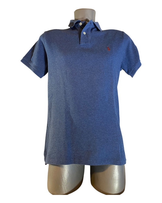 Polo Ralph Lauren Poloshirt marineblau meliert Größe M