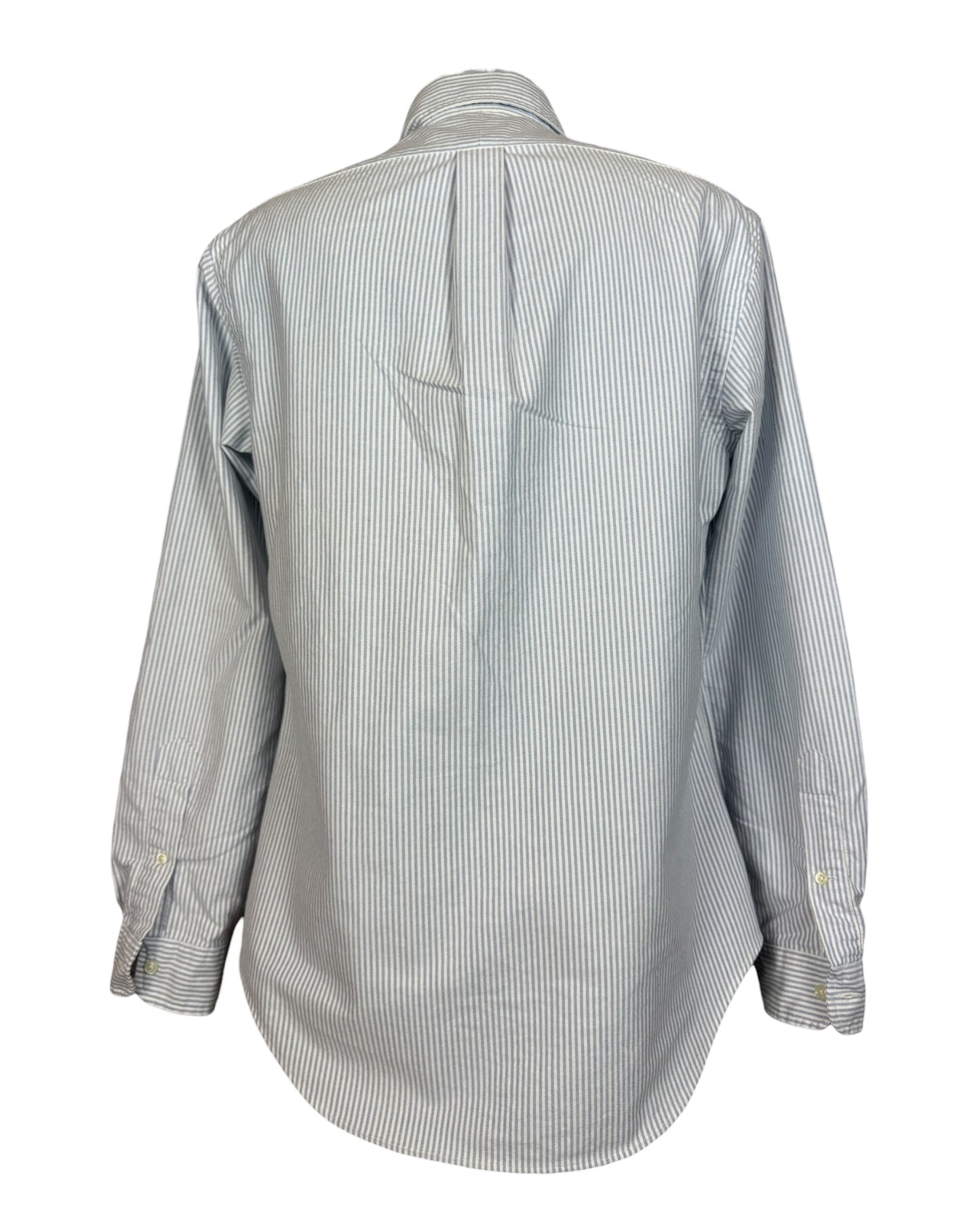 Polo Ralph Lauren Oxfordhemd hellblau weiß gestreift Größe M