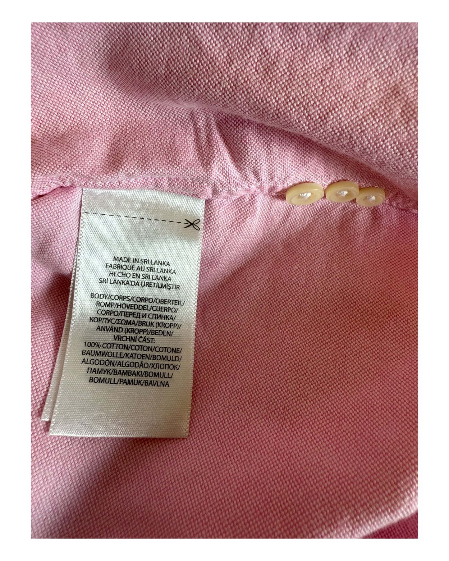 Polo Ralph Lauren Bluse rosa Größe L
