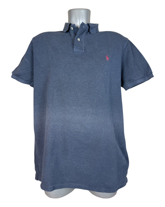 Polo Ralph Lauren Poloshirt marineblau meliert Größe L
