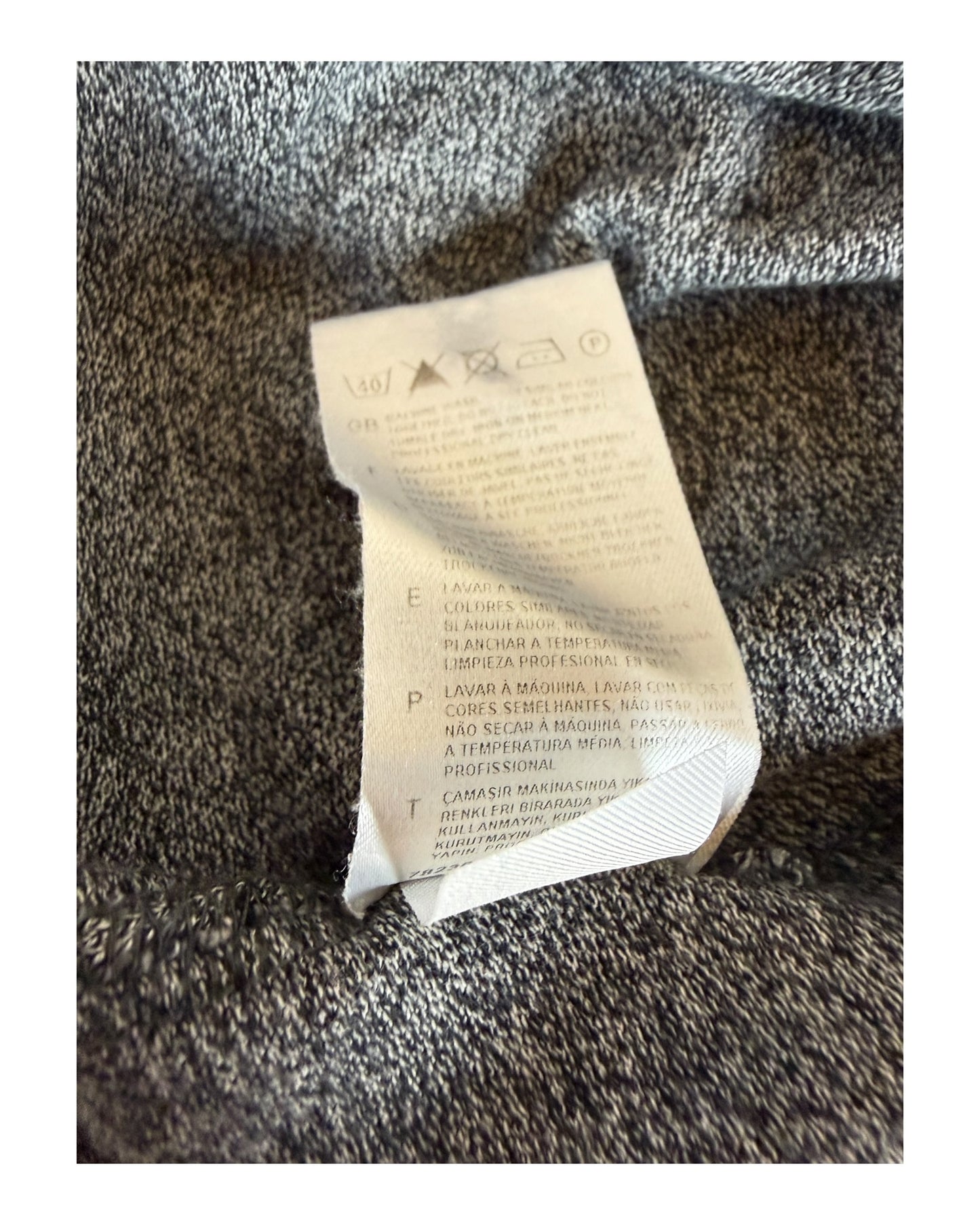 Fred Perry Poloshirt grau Größe M