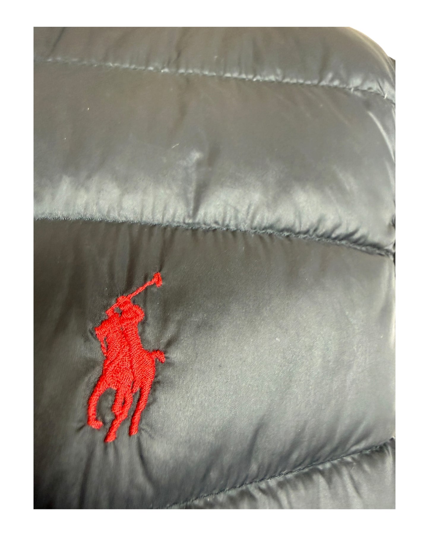 Polo Ralph Lauren Daunenweste schwarz Größe M