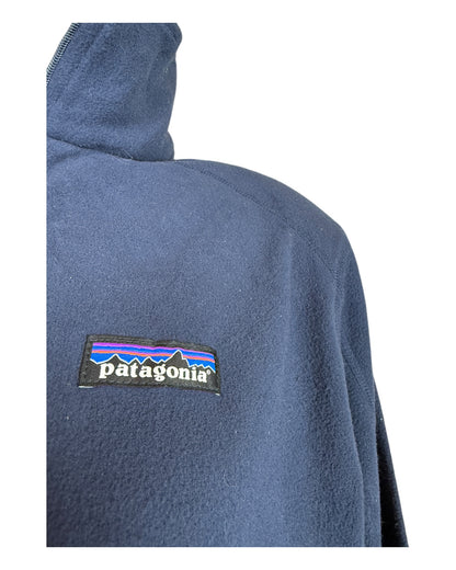 Patagonia Fleece Half Zip Pullover marineblau Größe XL