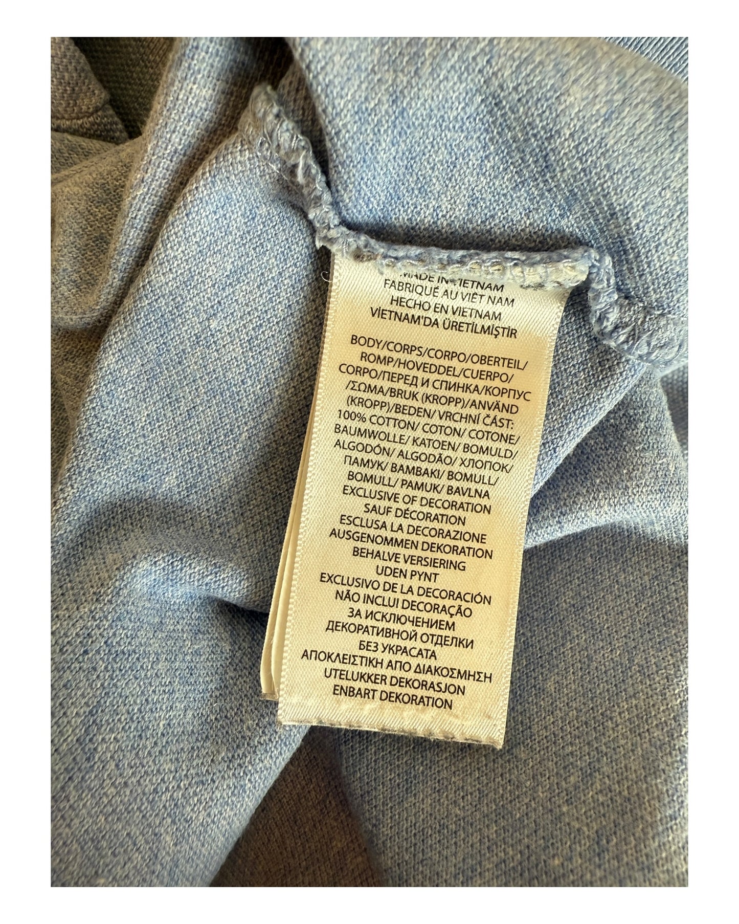 Polo Ralph Lauren polo shirt light blue size M