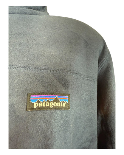 Patagonia Fleece Half Zip Pullover marineblau Größe L