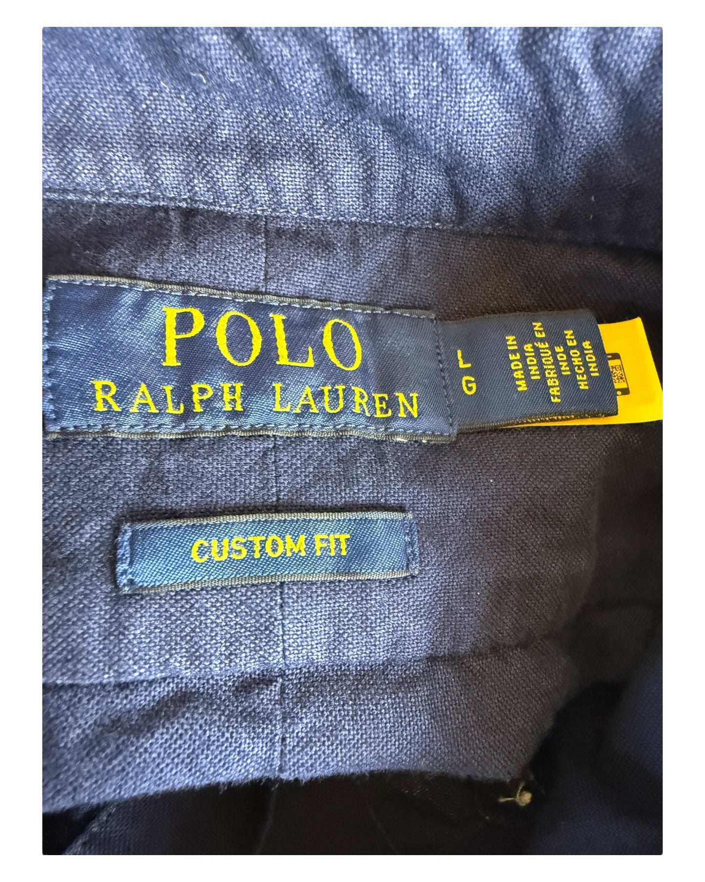 Polo Ralph Lauren Oxfordhemd marineblau Größe L
