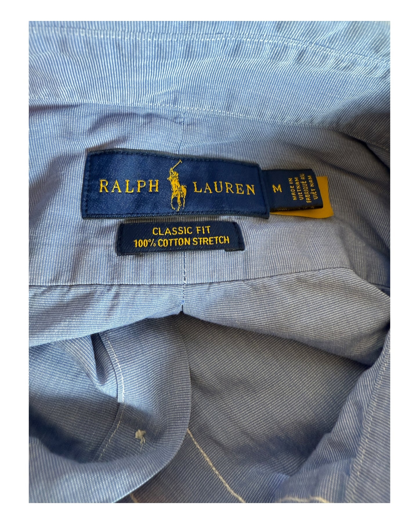 Polo Ralph Lauren Hemd hellblau Größe M