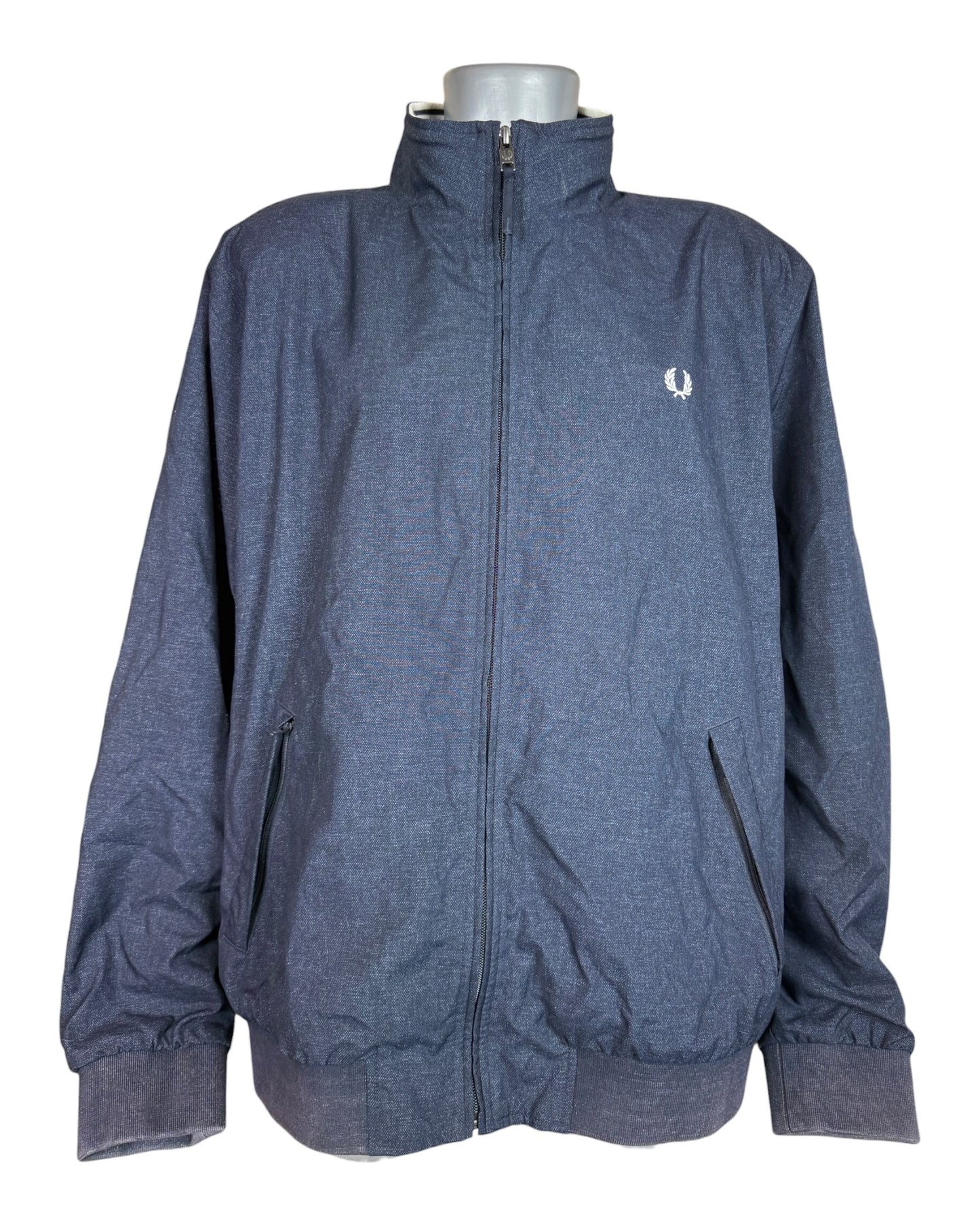 Fred Perry Bomberjacke marineblau Größe XL