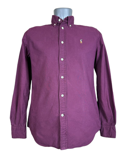 Polo Ralph Lauren Oxford Bluse bordeauxrot Größe S