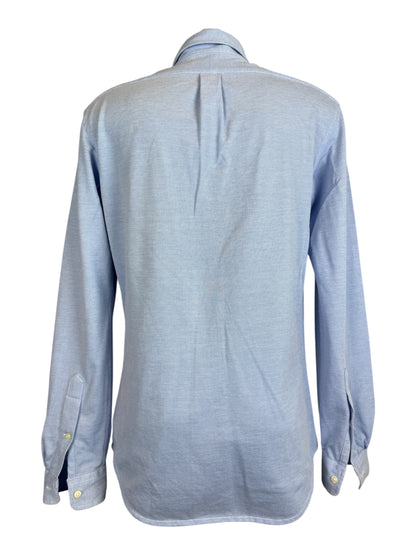 Polo Ralph Lauren Knit Oxfordhemd hellblau Größe M