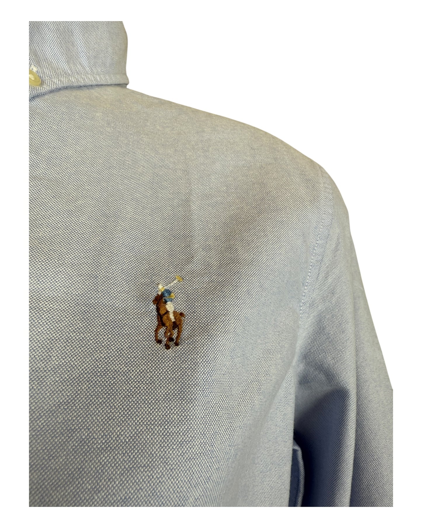 Polo Ralph Lauren Oxfordhemd Bluse hellblau Größe L