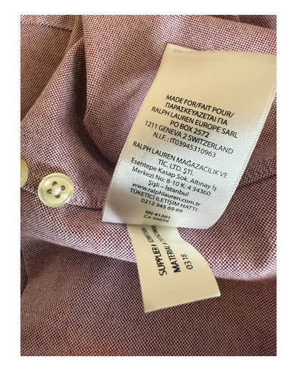 Polo Ralph Lauren Oxfordhemd rot Größe L