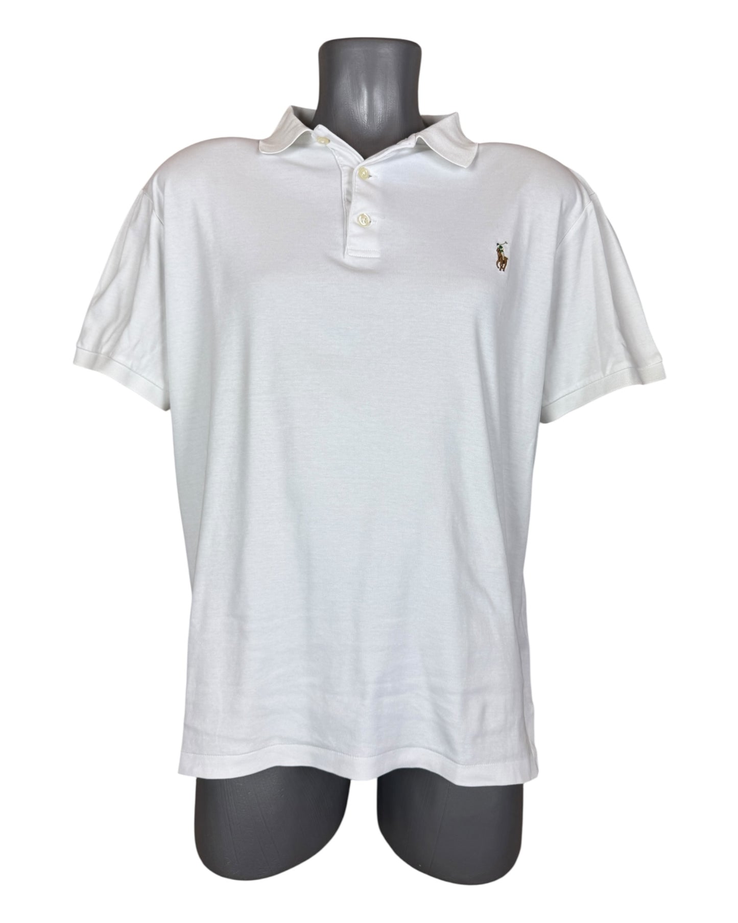 Polo Ralph Lauren Poloshirt weiß Größe L