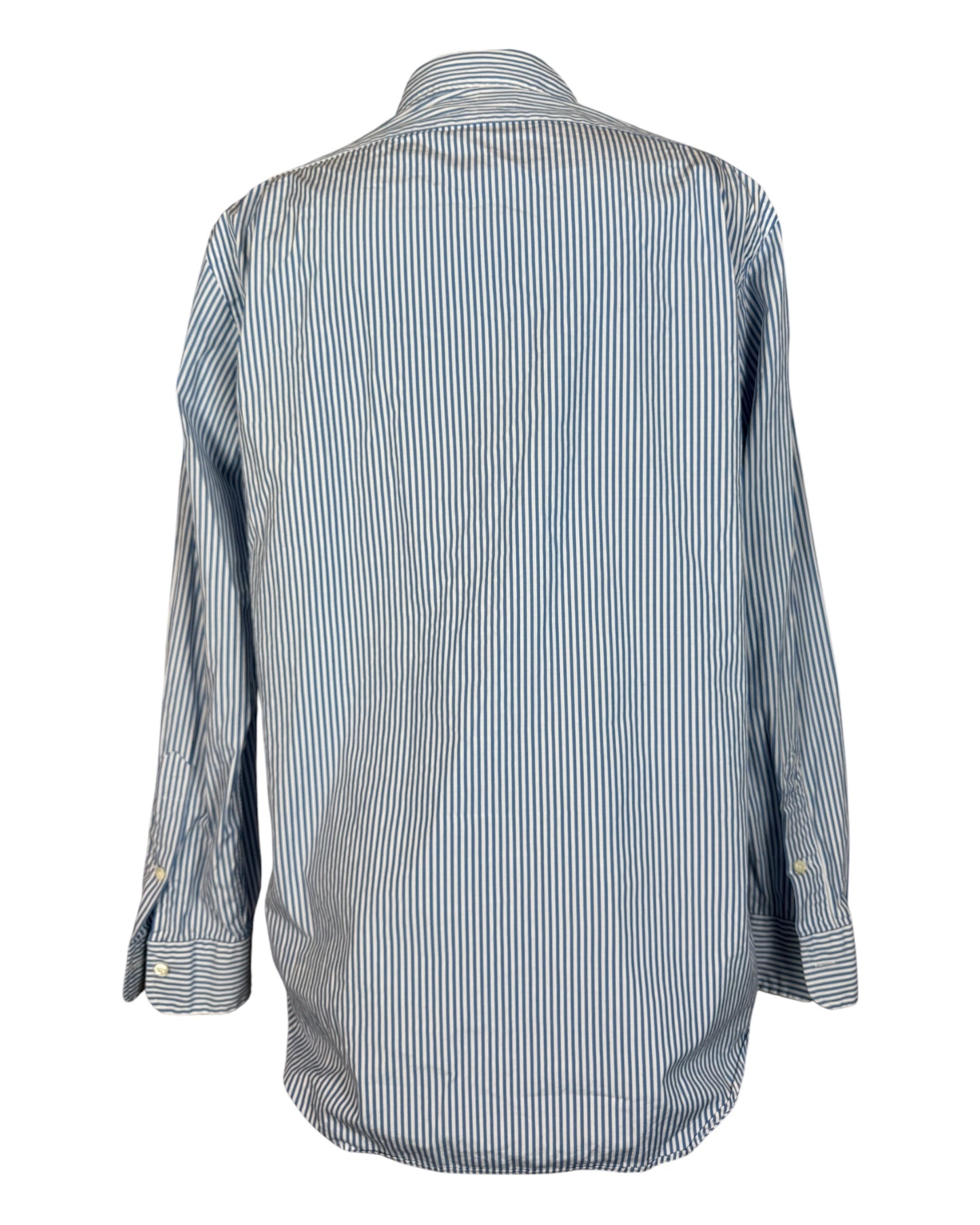 Polo Ralph Lauren Hemd blau weiß gestreift Größe L