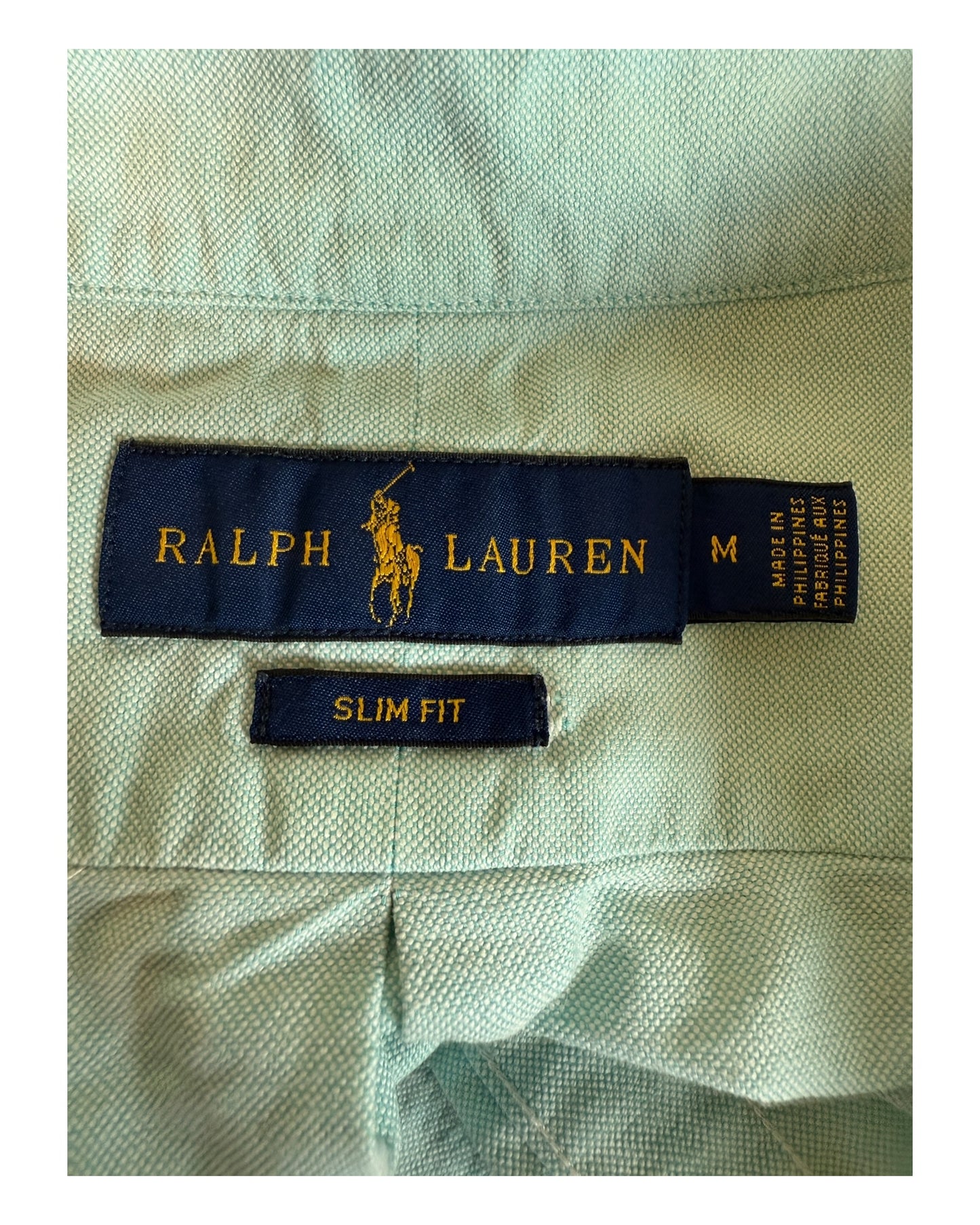 Polo Ralph Lauren Oxfordhemd türkis Größe M