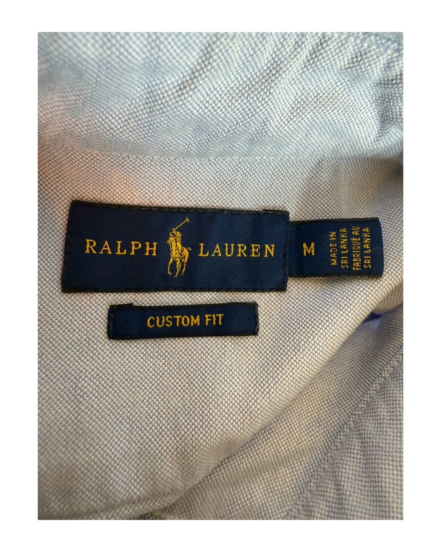 Polo Ralph Lauren Oxfordhemd Bluse hellblau Größe M