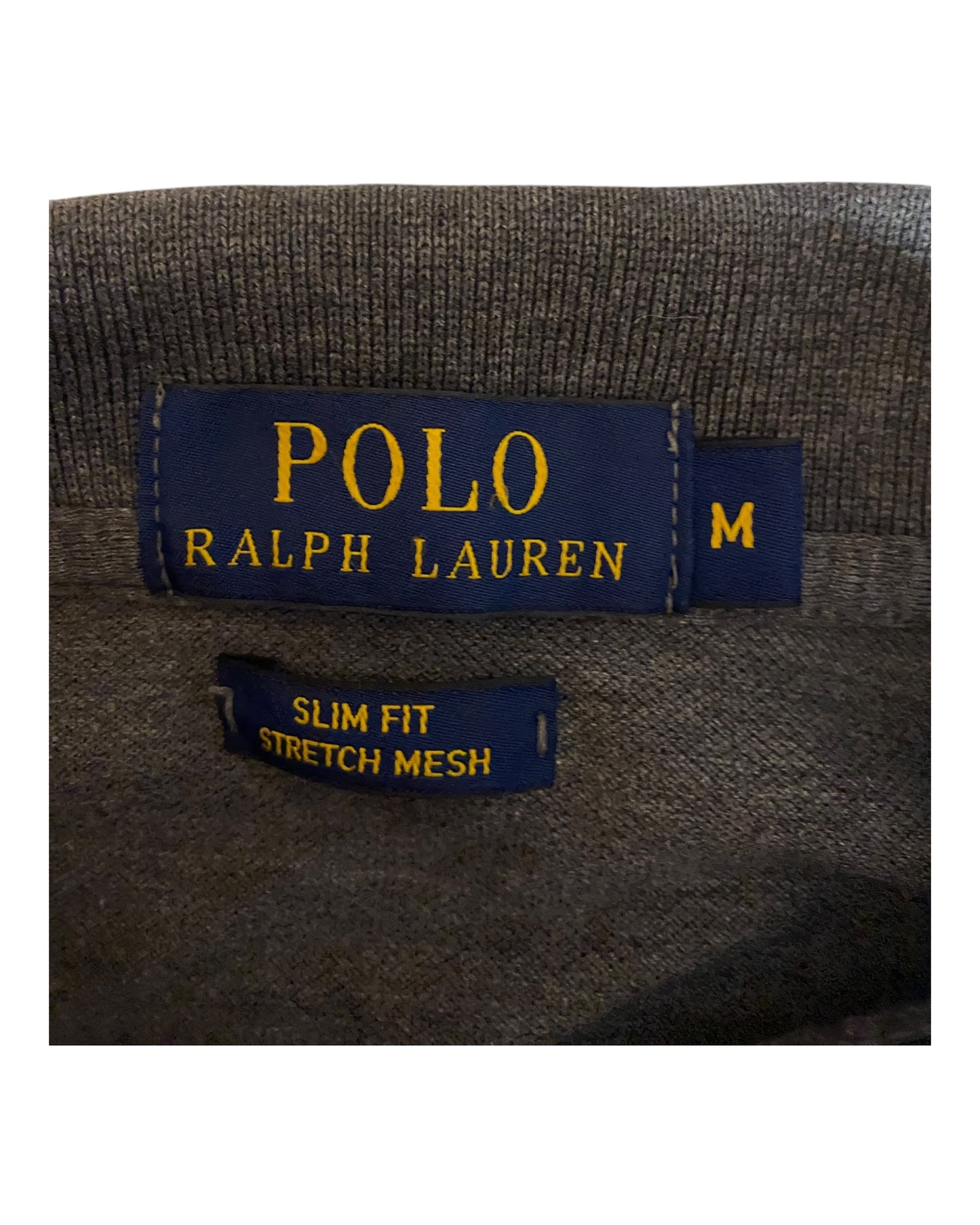 Polo Ralph Lauren Poloshirt grau Größe M