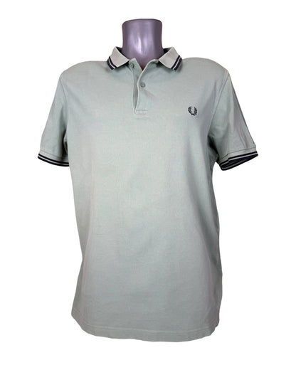 Fred Perry Poloshirt grün Größe L
