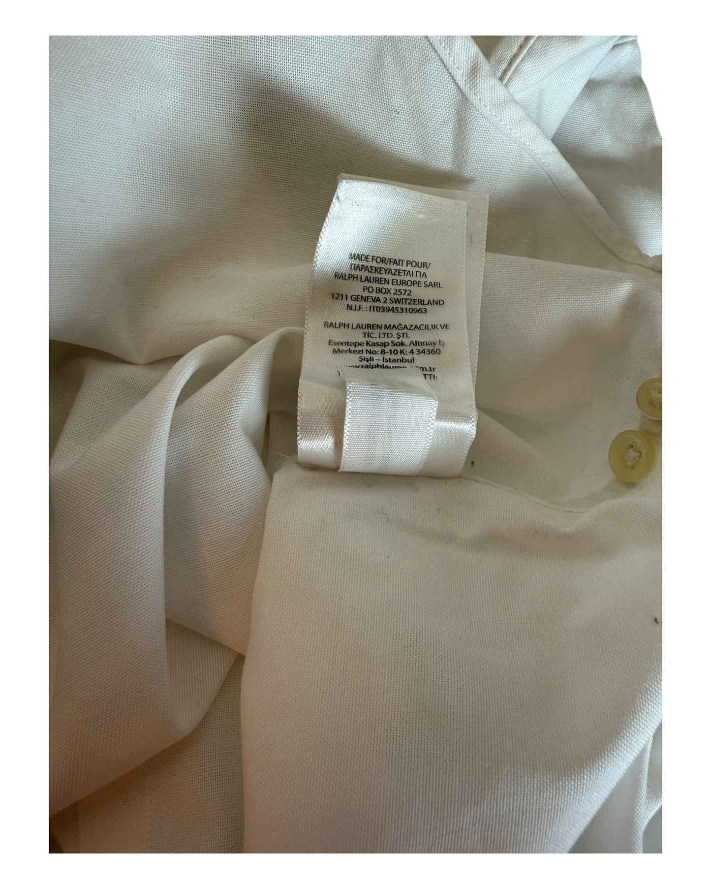 Polo Ralph Lauren Kurzarm Oxfordhemd Größe M