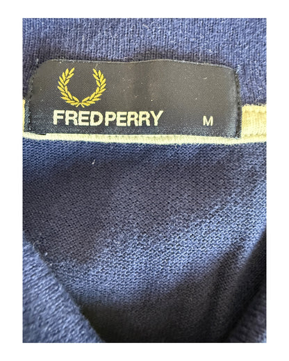 Fred Perry Poloshirt blau Größe M