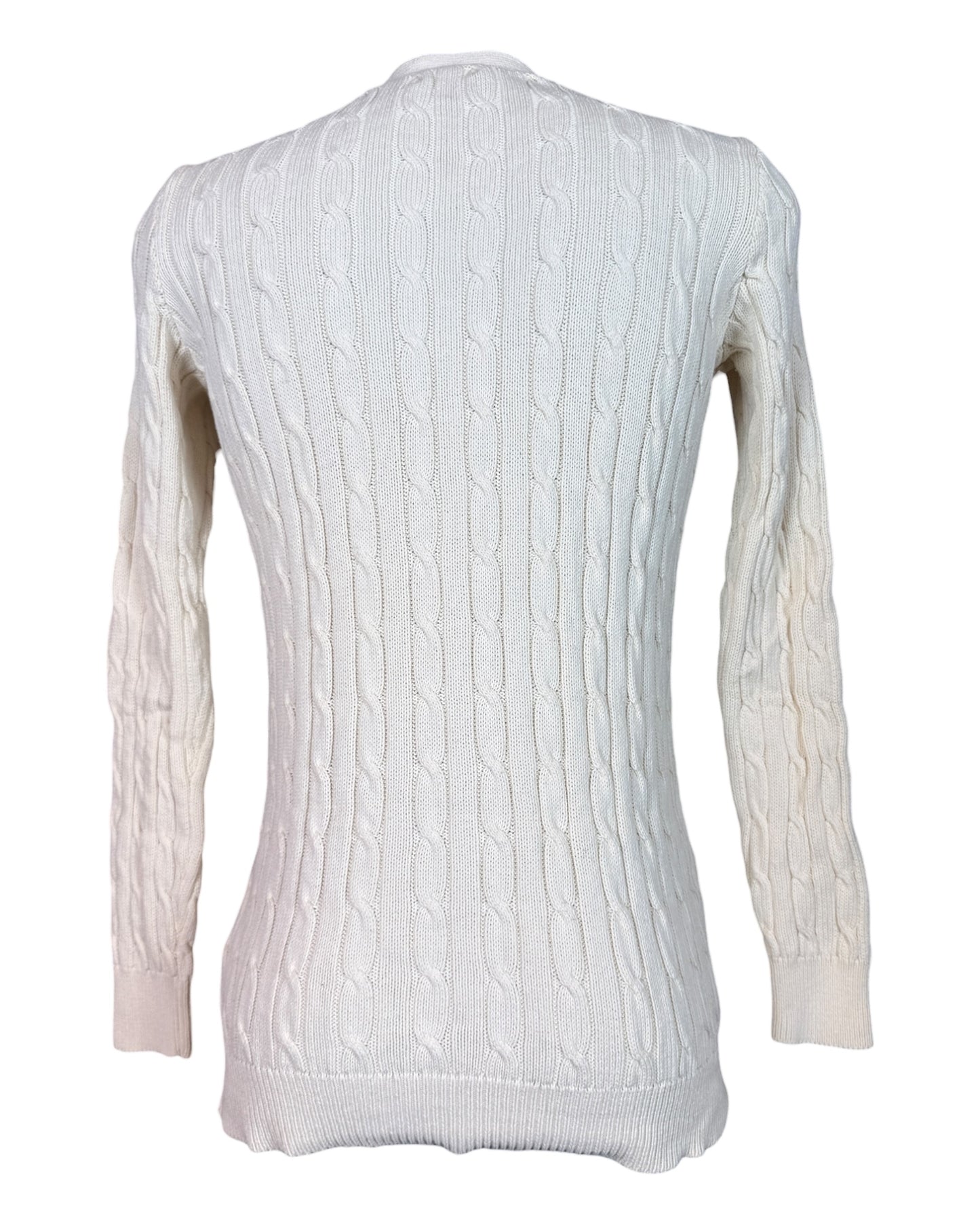 Polo Ralph Lauren Zopfmuster Cardigan beige Größe M