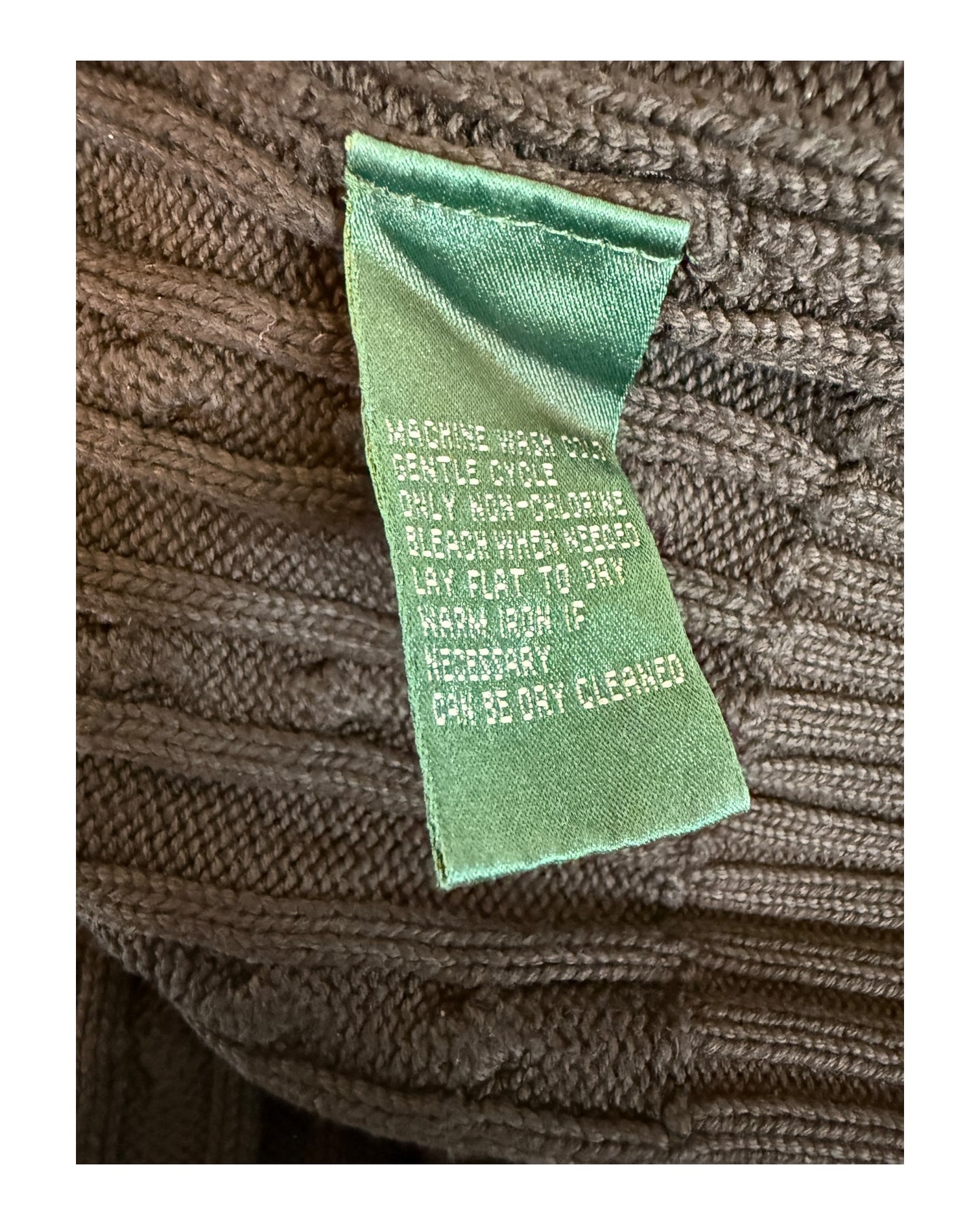 Polo Ralph Lauren Zopfmuster Pullover schwarz Größe S