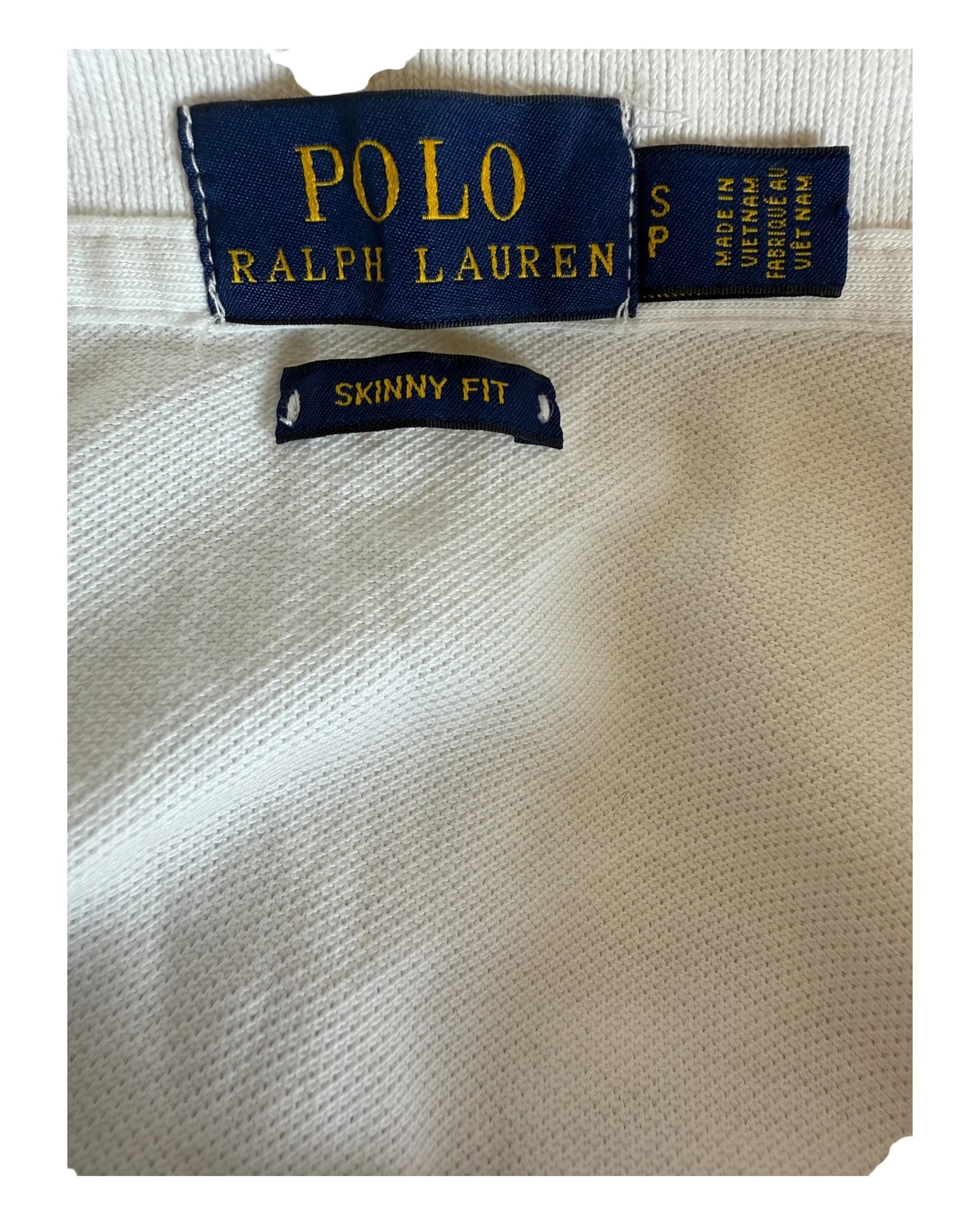 Polo Ralph Lauren Poloshirt weiß Größe S