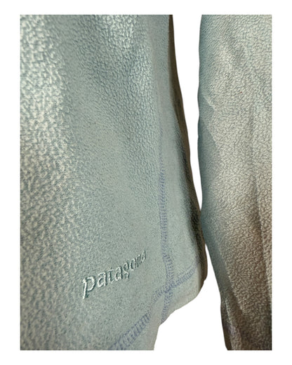 Patagonia Fleece Half Zip Pullover türkis Größe M