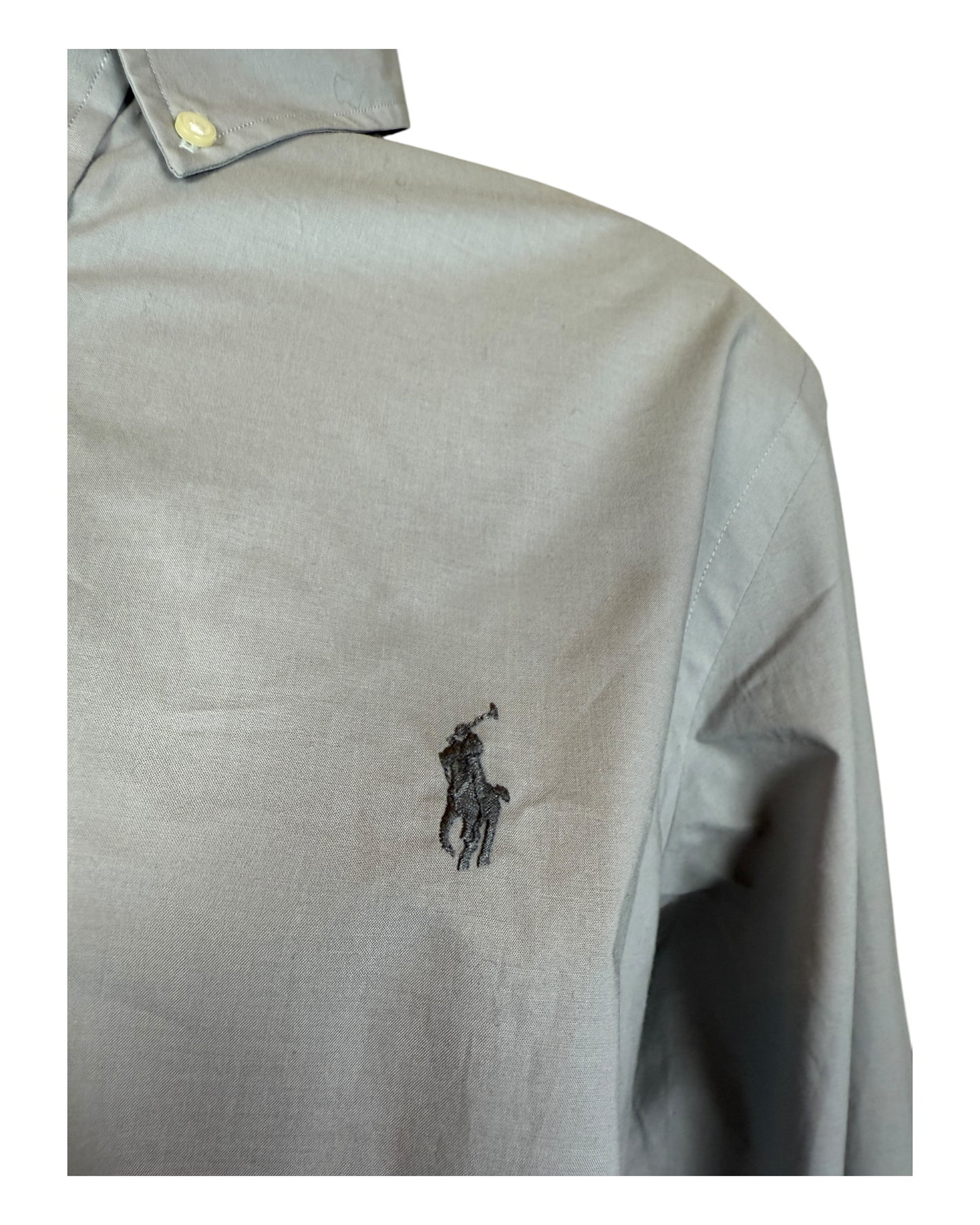 Polo Ralph Lauren Hemd grau Größe M