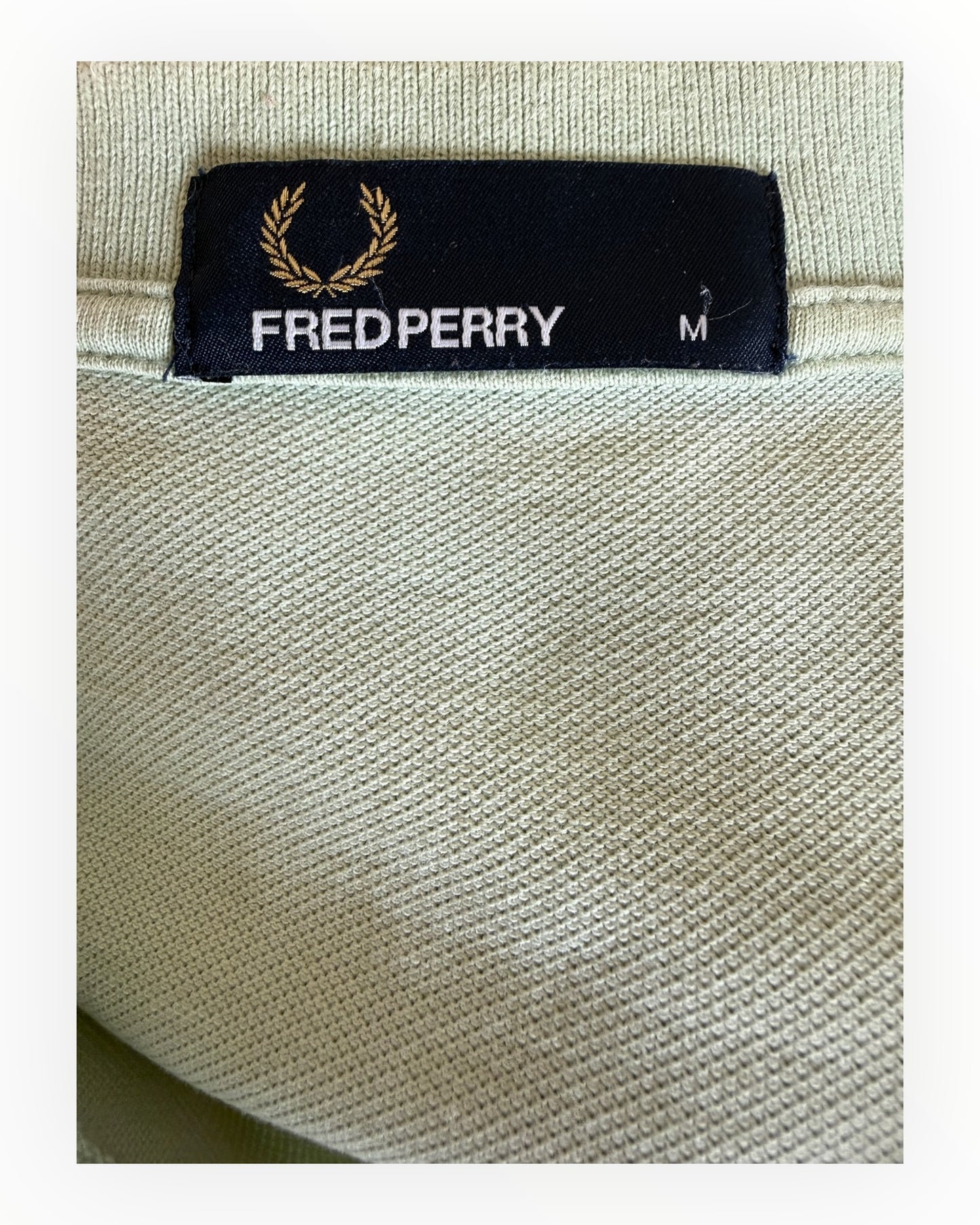 Fred Perry Poloshirt grün Größe M