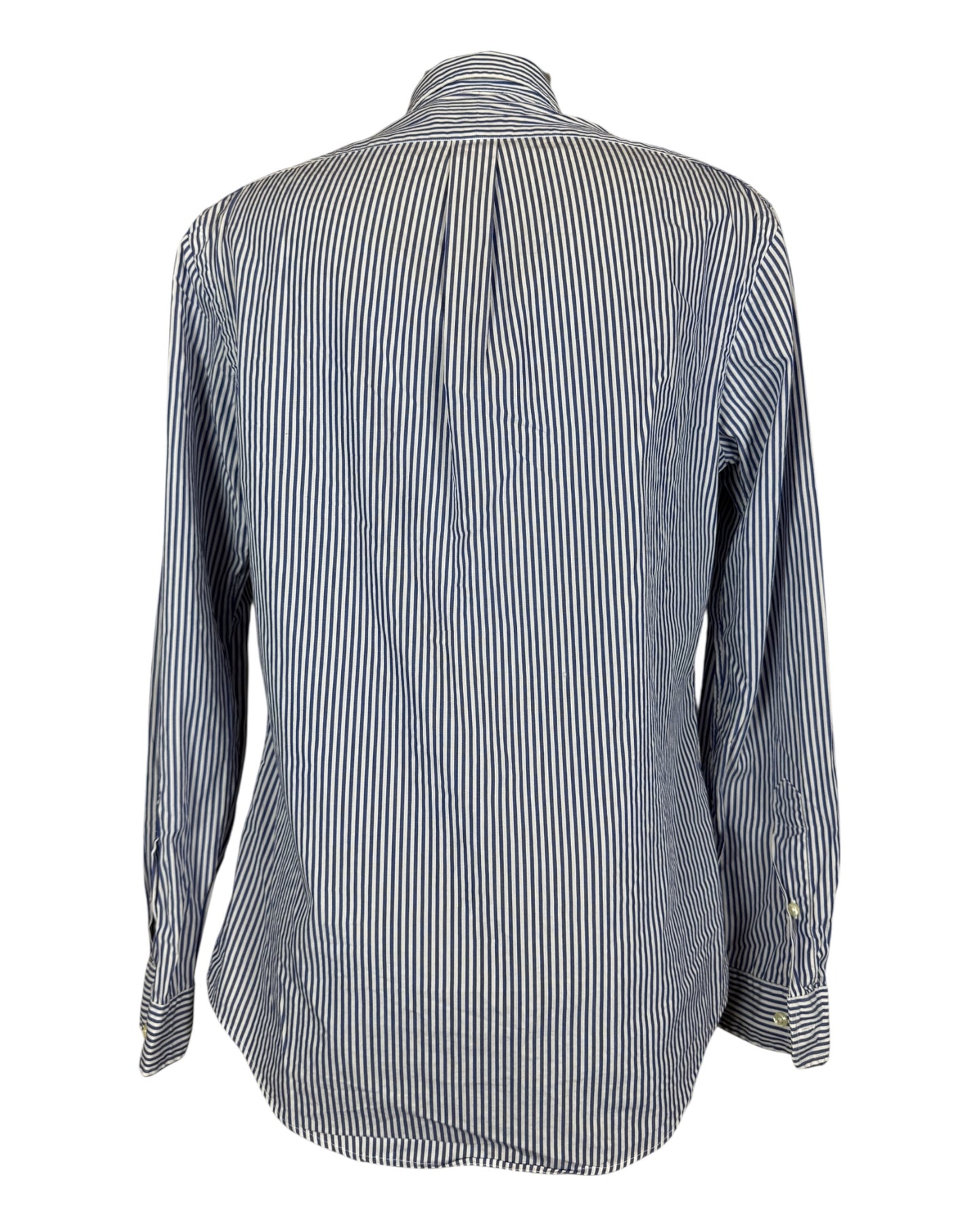 Polo Ralph Lauren Hemd blau weiß gestreift Größe M