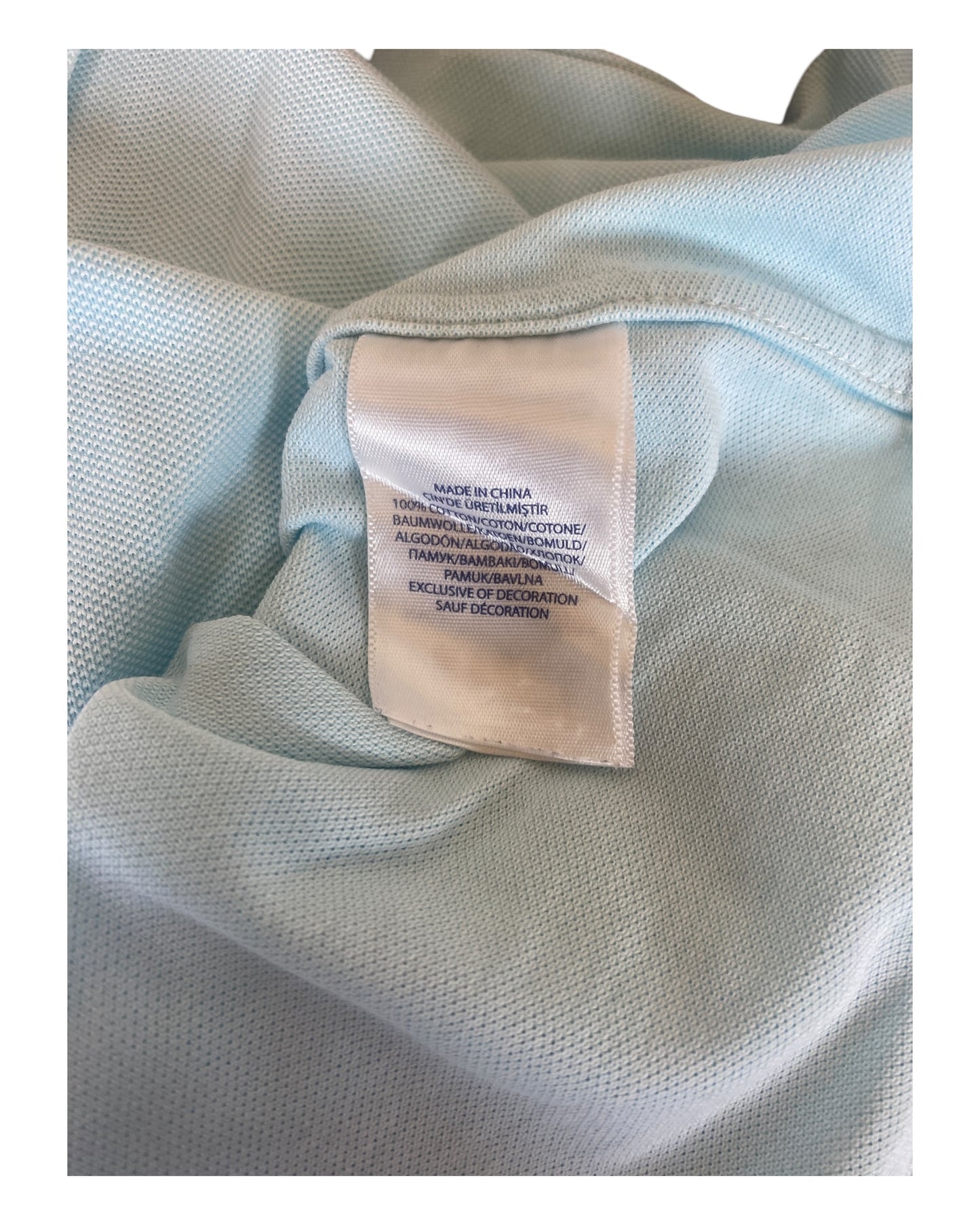 Polo Ralph Lauren Knit Oxfordhemd türkis Größe L