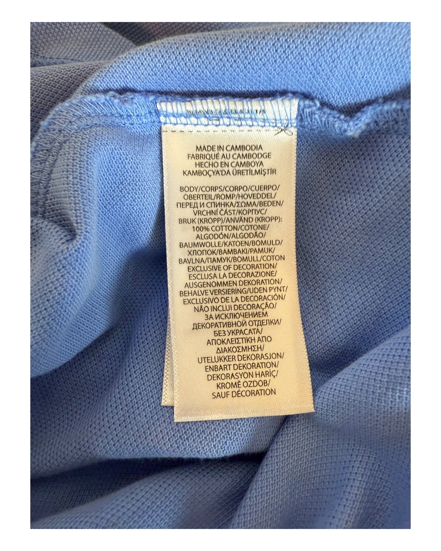 Polo Ralph Lauren Poloshirt hellblau Größe L